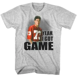 Saved By The Bell AC Slater I Got Game T-Shirt