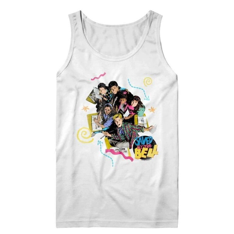 Saved by the Bell Classroom Hijinks Tank Top