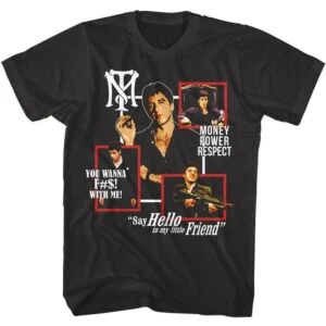 Scarface Storyboard Plot Men’s T Shirt
