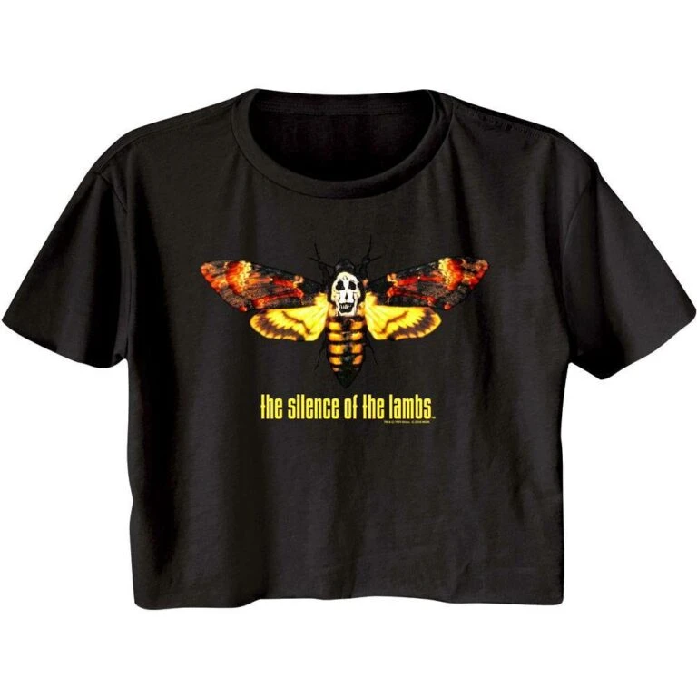Silence of the Lambs Death Moth Women’s Crop Top