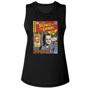Silence of the Lambs Horror Comic Women’s Tank