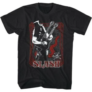 Slash Doubleneck Guitar Men’s T Shirt