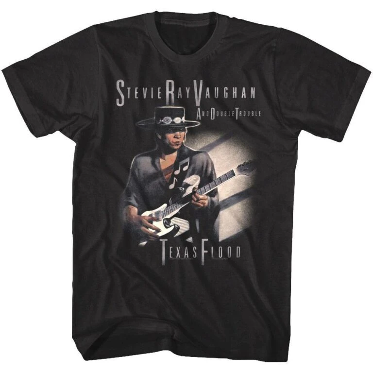 Stevie Ray Vaughan Texas Flood Menβs T Shirt