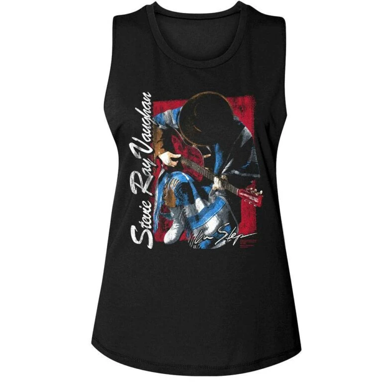 Stevie Ray Vaughan In Step Color Womenβs Tank