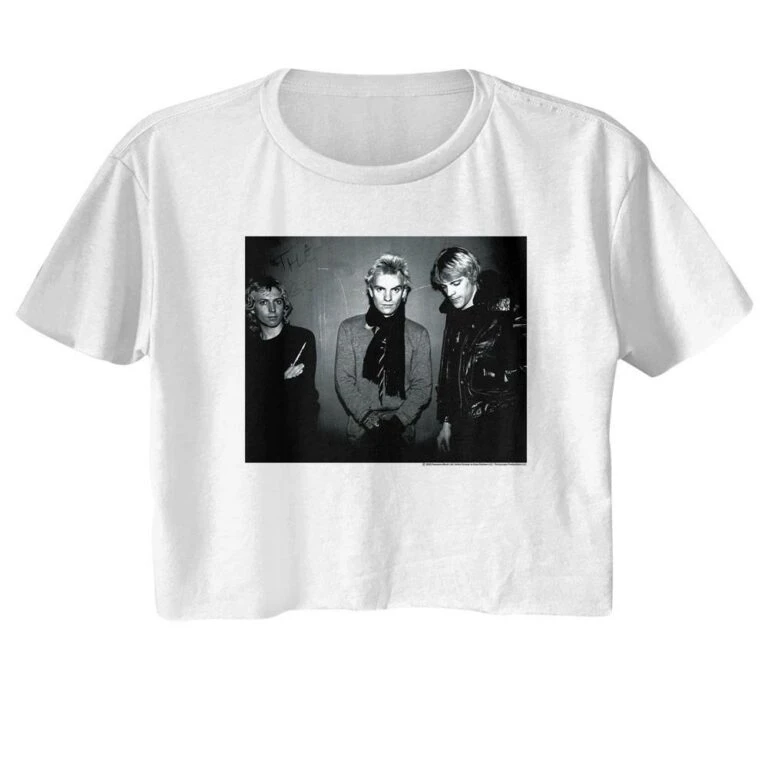 The Police Against The Wall Women's Crop Top