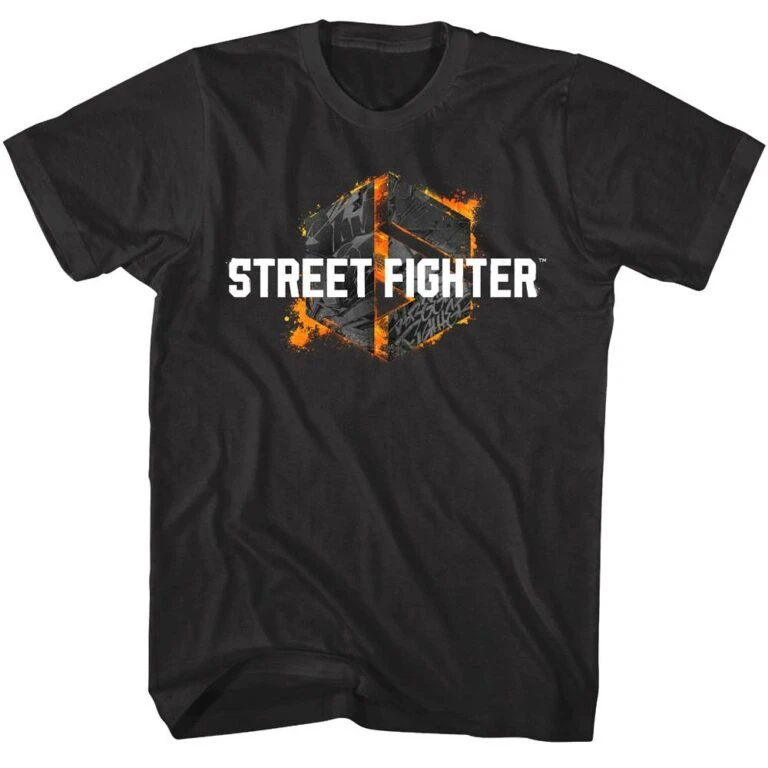 Street Fighter 6 Graffiti Logo T-Shirt