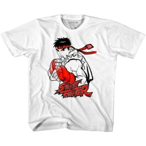 Street Fighter Ryu Combat Stance T-Shirt