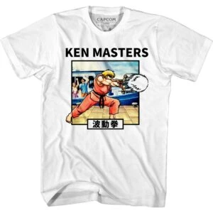 Street Fighter Ken Hadoken T-Shirt