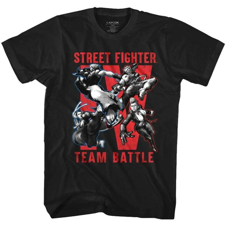 Street Fighter 4 Team Battle T-Shirt