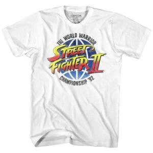 Street Fighter 2 World Warrior Championship 1992 T-Shirt