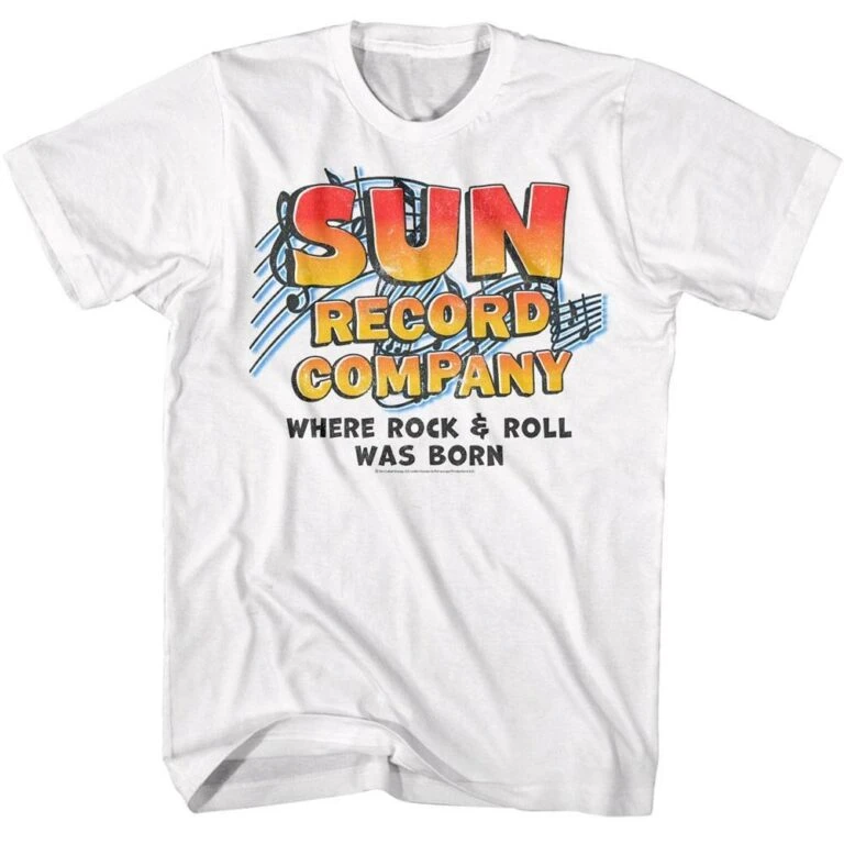 Sun Records Musical Notes T-Shirt