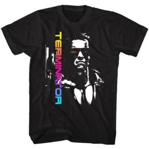 Terminator Neon Rainbow T-Shirt
