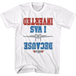 Top Gun Inverted Upside-Down Men’s T Shirt