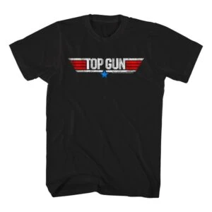 Top Gun Vintage Movie Logo T-Shirt