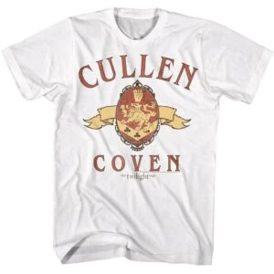 Twilight Cullen Coven Lion Crest Men’s T Shirt