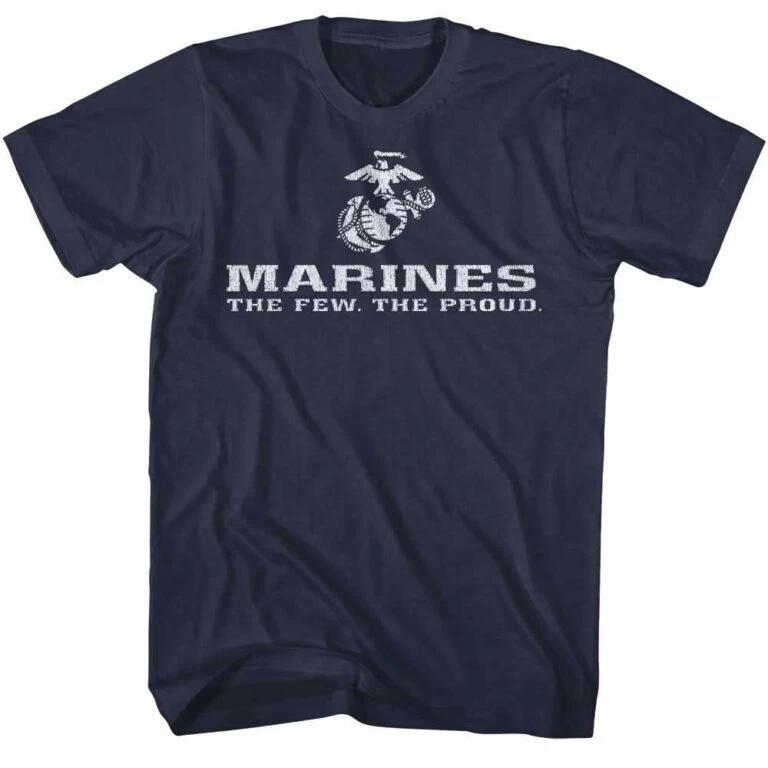 US Marines Logo The Few The Proud Men's T Shirt