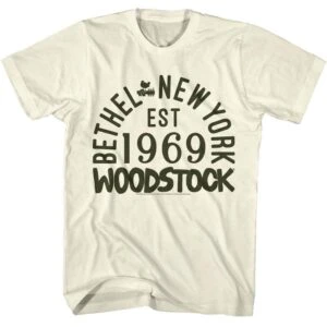 Woodstock Bethel New York 1969 Men’s T Shirt