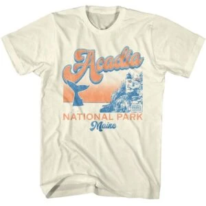 Acadia Whale Tale Men’s T Shirt