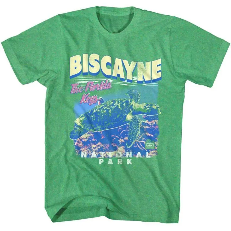 Sea Turtle Biscayne Florida Keys Men’s T Shirt