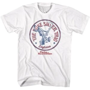 Parks and Recreation Duke Silver Trio Eagleton Men’s T shirt