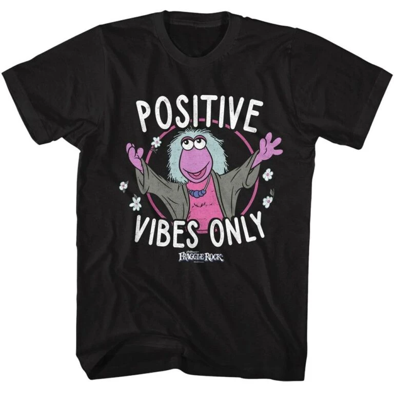 Fraggle Rock Positive Vibes Only T-Shirt