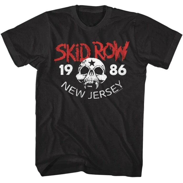 Skid Row New Jersey 1986 Men’s T Shirt