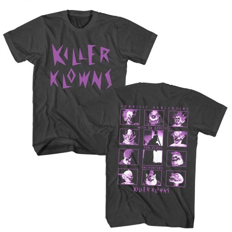 Killer Klown Horrific Harlequins Men’s T Shirt