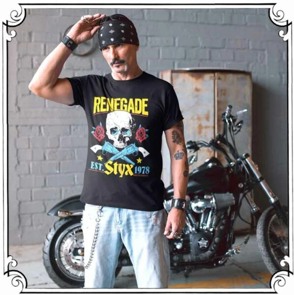 Vintage Rocker biker