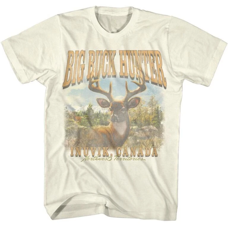 Big Buck Hunter Whitetail Deer Men's T Shirt