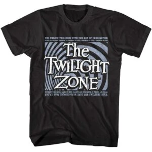 Twilight Zone Opening Narration Men’s T Shirt