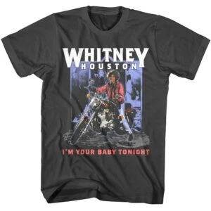 Whitney Houston I’m Your Baby Tonight Men’s T Shirt