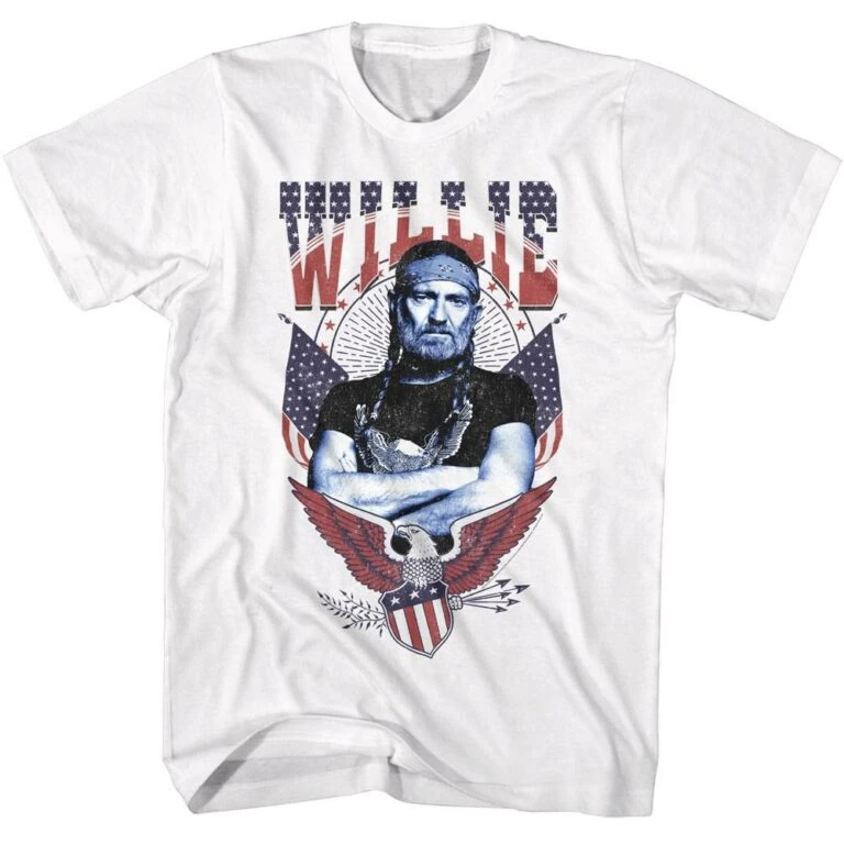 Willie Nelson All-American Men's T Shirt