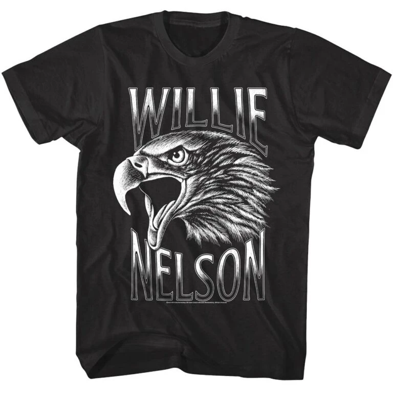 Willie Nelson Eagle Head Men's T Shirt