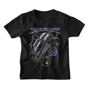 Bigfoot 21 Lightning Bolt Kids T Shirt