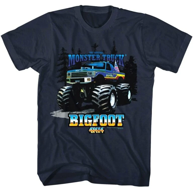 Bigfoot Monster Truck Forester Men’s T Shirt