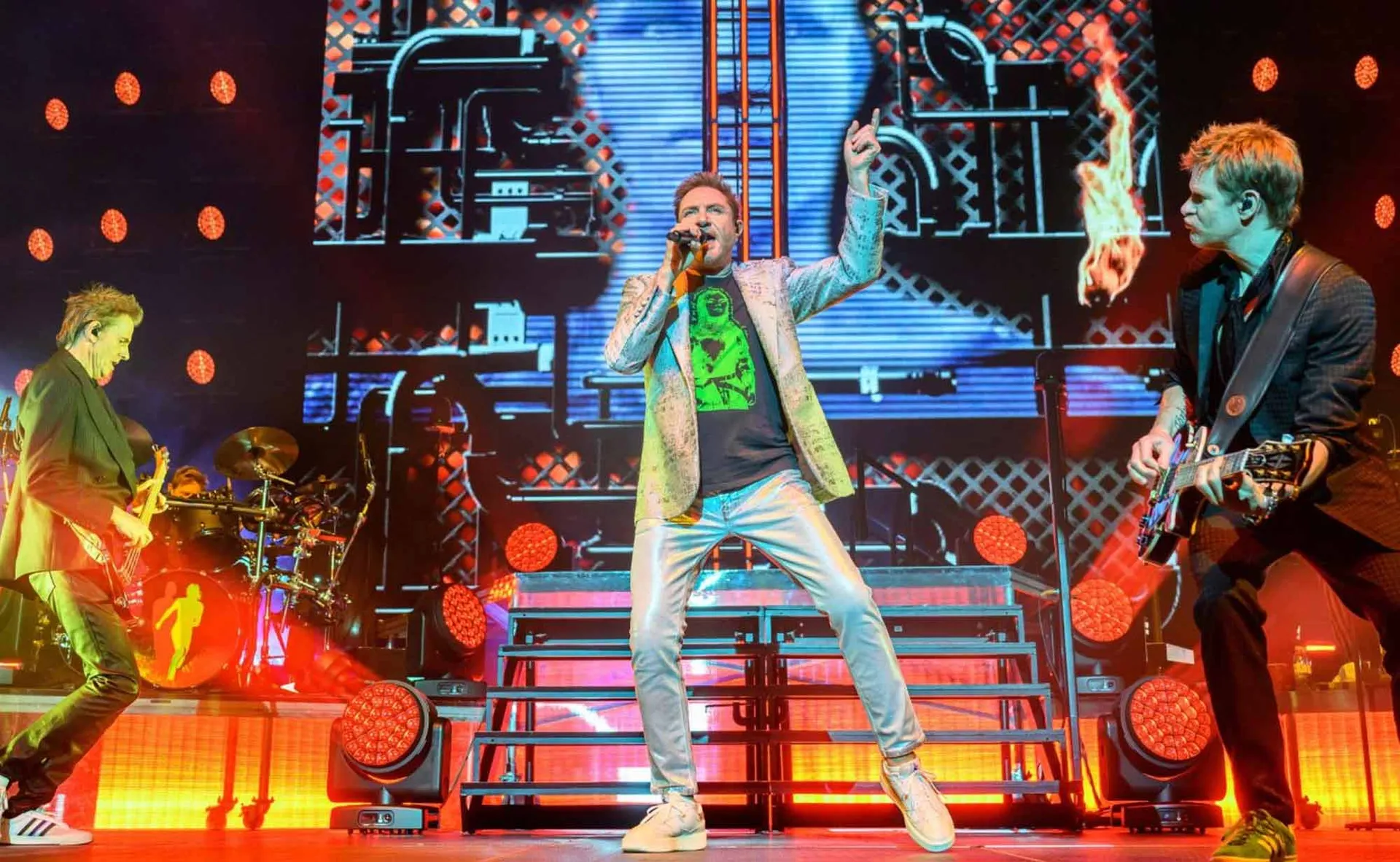 Duran Duran on stage