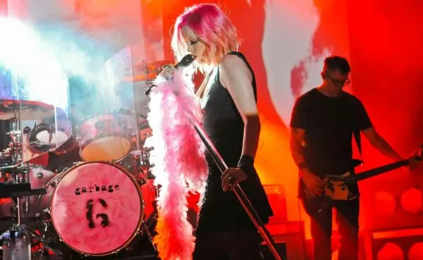 Garbage on stage