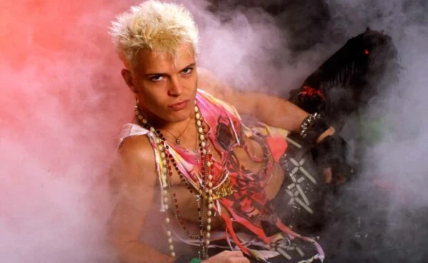 Billy Idol in smoke
