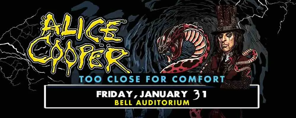 Alice Cooper Bell Auditorium