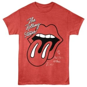 Rolling Stones Signature Hot Lips Men’s T Shirt