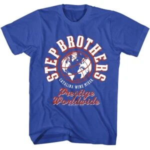 Step Brothers Prestige Worldwide Globe Men’s T Shirt