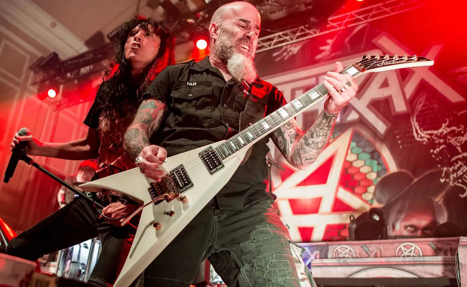 Anthrax on stage