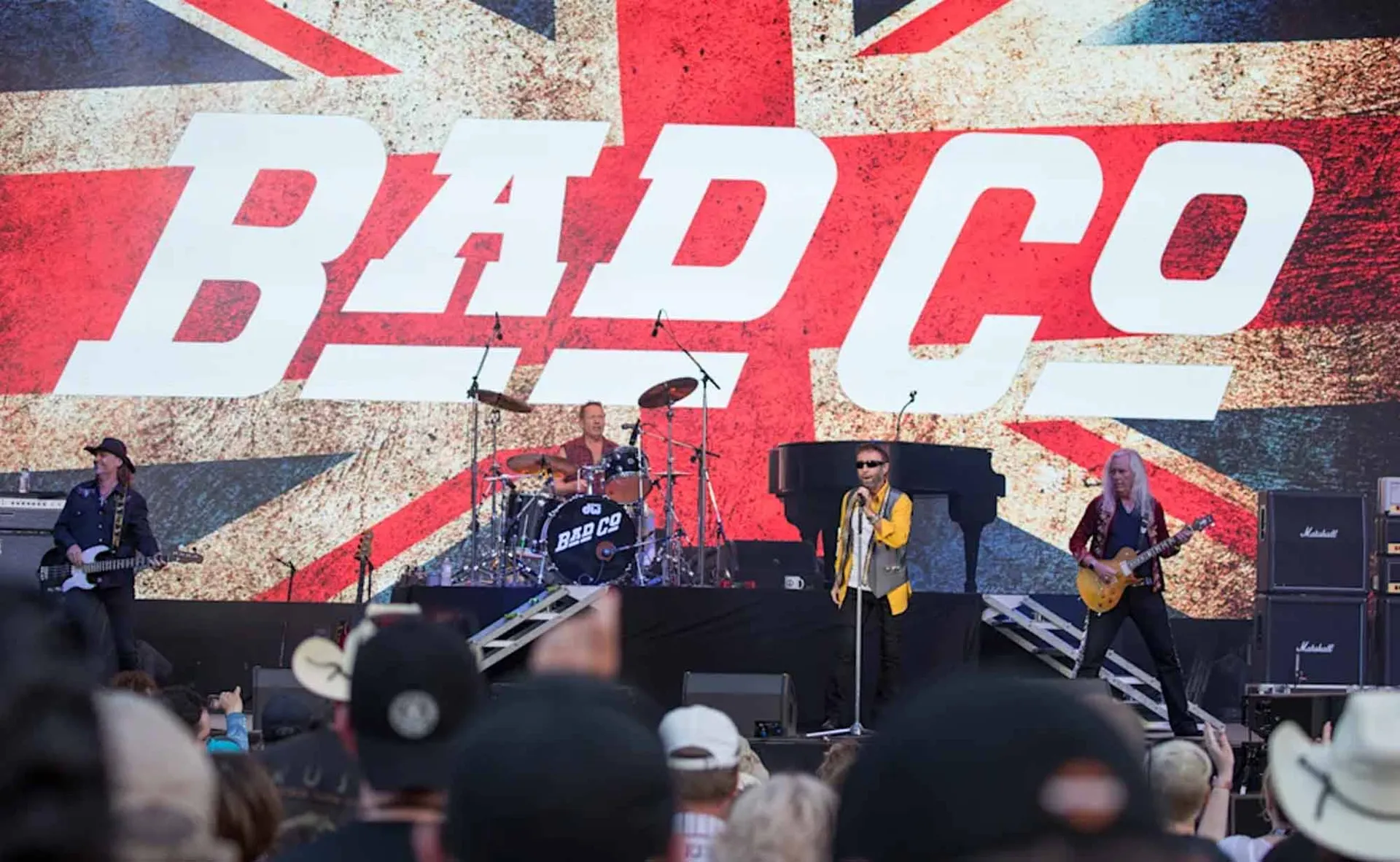 BAd Company on stage