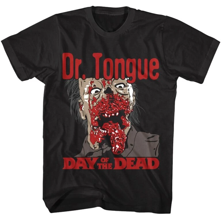 Day of the Dead Dr Tongue Men’s T Shirt