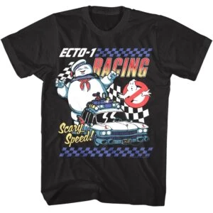 Ghostbusters Ecto 1 Racing Men’s T Shirt