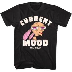 Ren and Stimpy Current Mood Men’s T Shirt