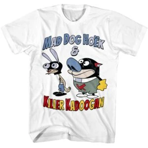 Ren and Stimpy Mad Dog Hoek Men’s T Shirt