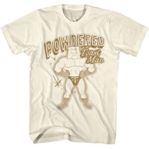 Ren and Stimpy Powdered Toast Man Men’s T Shirt