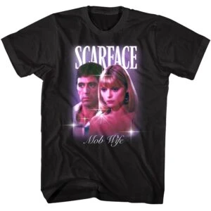 Scarface Elvira Mob Wife Men’s T Shirt