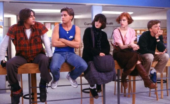 The Breakfast Club in detention